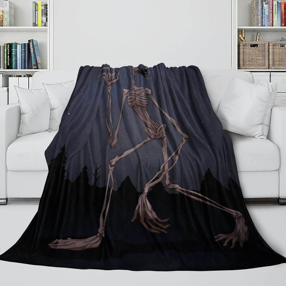 Siren Head Blanket Flannel Fleece Throw Room Decoration (Online Order Only)