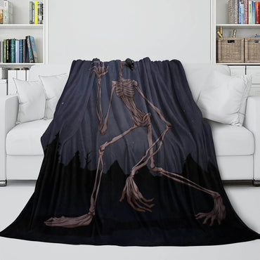 Siren Head Blanket Flannel Fleece Throw Room Decoration (Online Order Only)