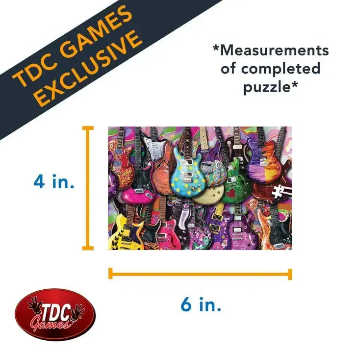 Six String Sling 234 Piece "World's Smallest" Jigsaw Puzzle TDC (ONLINE ORDER ONLY)