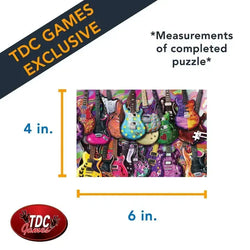 Six String Sling 234 Piece "World's Smallest" Jigsaw Puzzle TDC (ONLINE ORDER ONLY)
