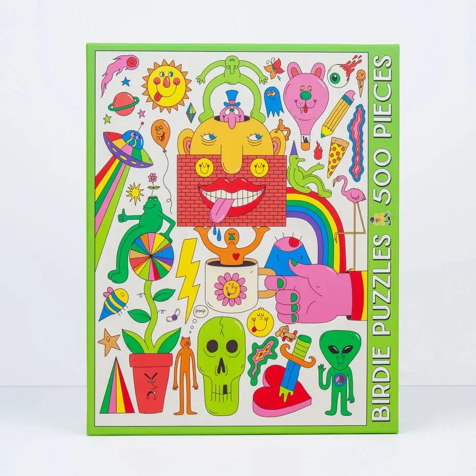 Sketchbook 500 Piece Jigsaw Puzzle Birdie (ONLINE ORDER ONLY)