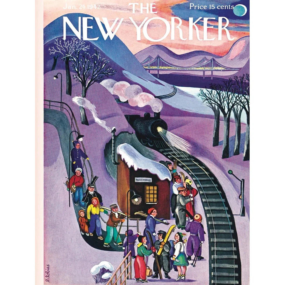Skiing Express 500 Piece Jigsaw Puzzle NYPC (ONLINE ORDER ONLY)