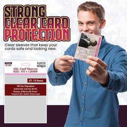 4XL Game Card Sleeves (103x128mm) 110 Pack, 60 Micron, SKS-8834