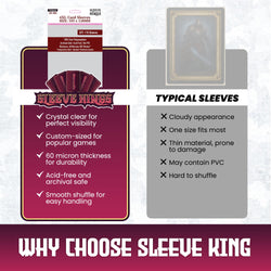 4XL Game Card Sleeves (103x128mm) 110 Pack, 60 Micron, SKS-8834