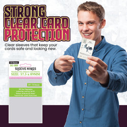 "Chimera" Standard USA Card Sleeves (57.5x89mm) 110 Pack, 60 Micron, SKS-8808