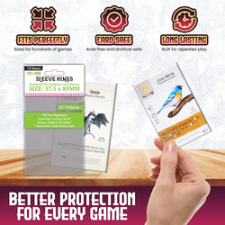"Chimera" Standard USA Card Sleeves (57.5x89mm) 110 Pack, 60 Micron, SKS-8808