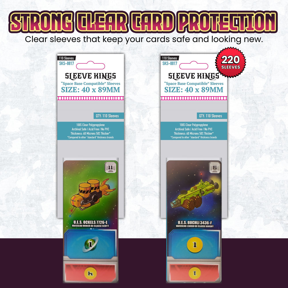 "Space Base" Compatible Sleeve Bundle (8817 X 2)