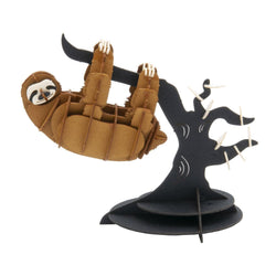 Sloth 3D Cardboard Model Kit Fridolin (ONLINE ORDER ONLY)