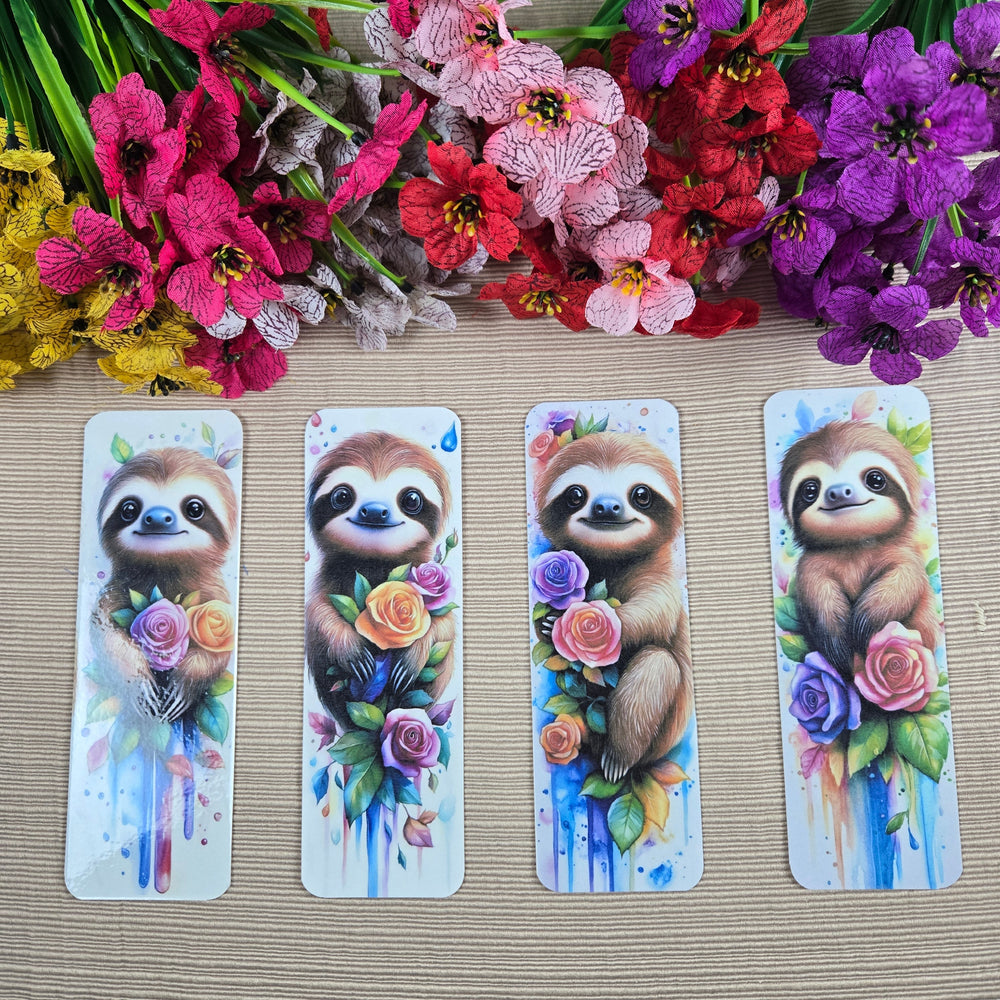 Watercolor Sloth Bookmark (ONLINE ORDER ONLY)
