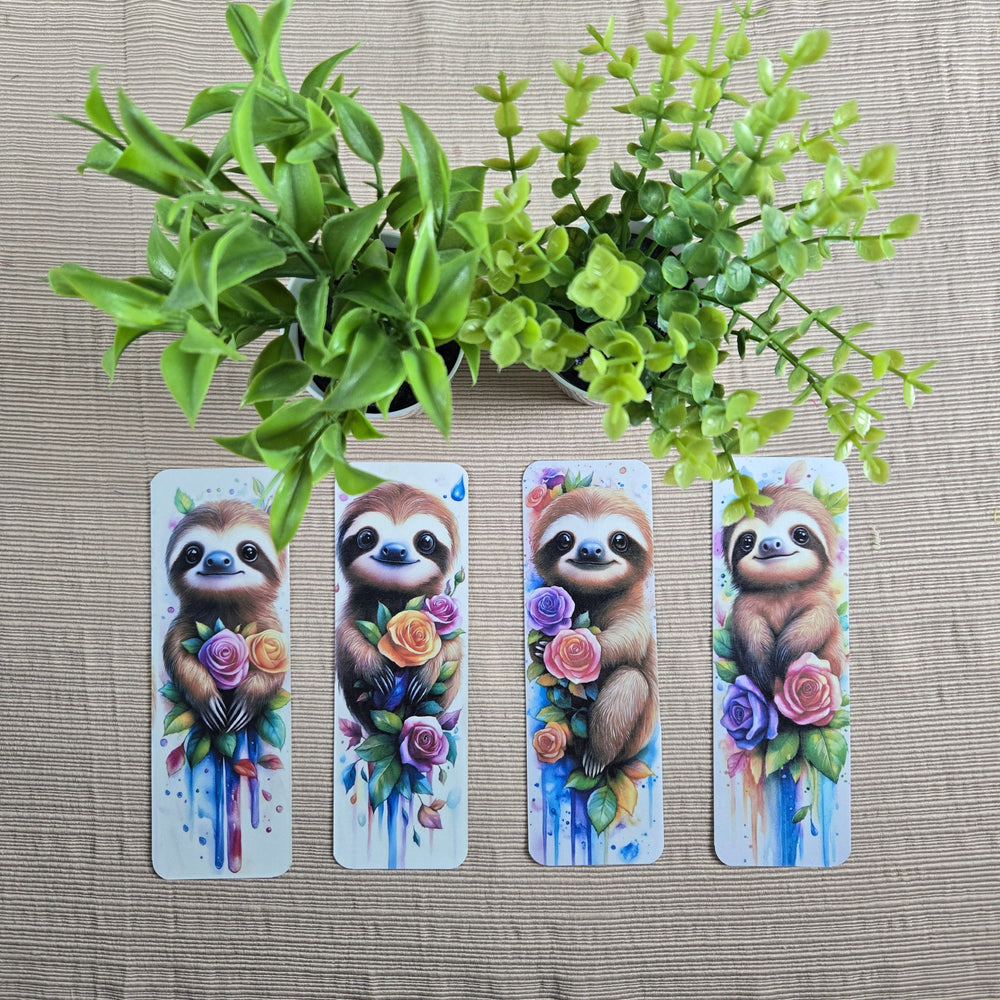 Watercolor Sloth Bookmark (ONLINE ORDER ONLY)