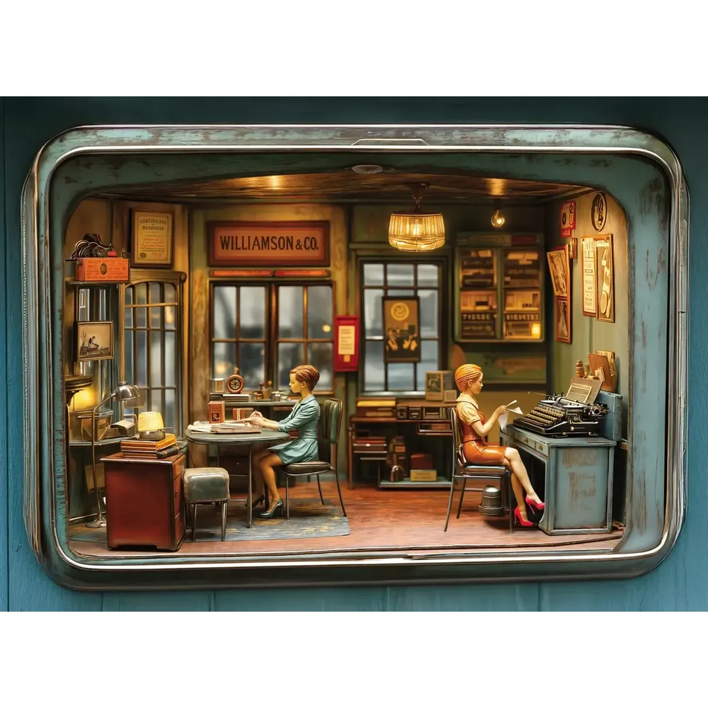 Small Business 1000 Piece Jigsaw Puzzle Final Piece (ONLINE ORDER ONLY)
