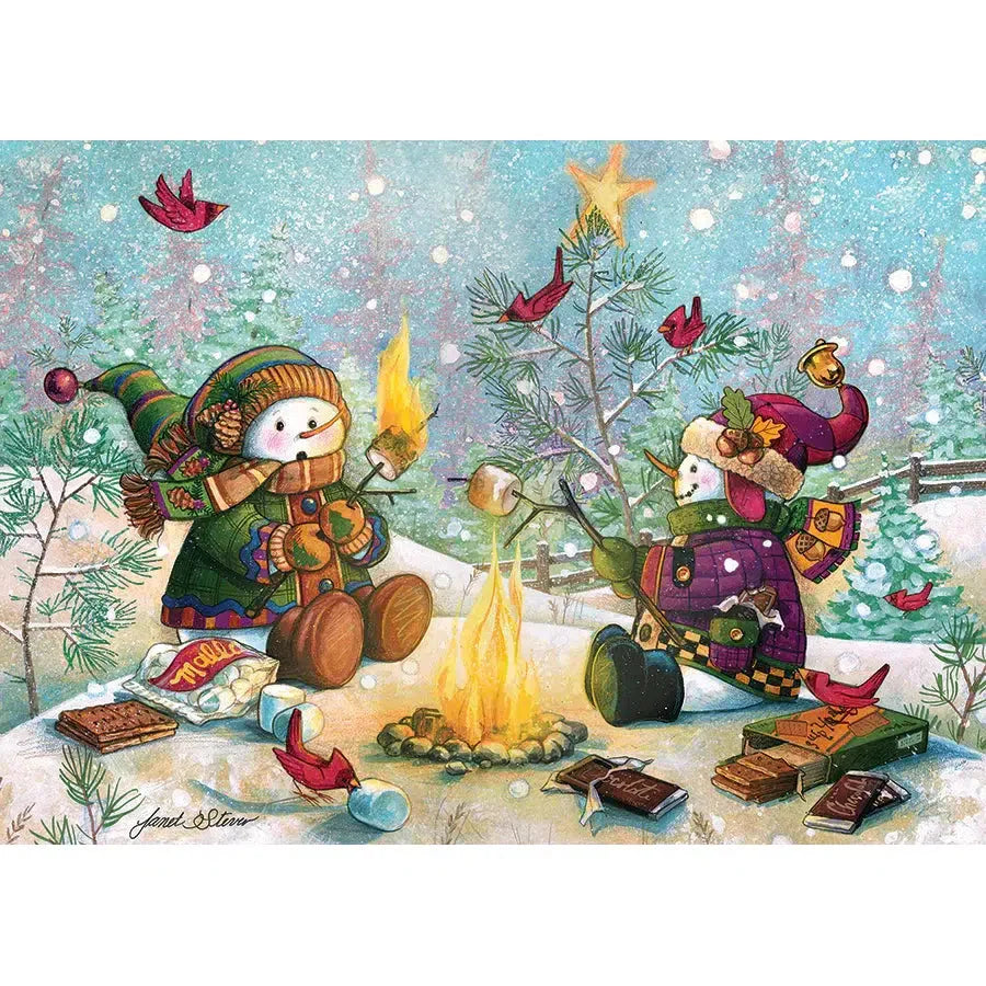 S'more Friends 35 Piece Tray Jigsaw Puzzle Cobble Hill (ONLINE ORDER ONLY)