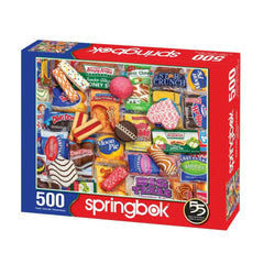 Snack Treats 500 Piece Jigsaw Puzzle Springbok (ONLINE ORDER ONLY)