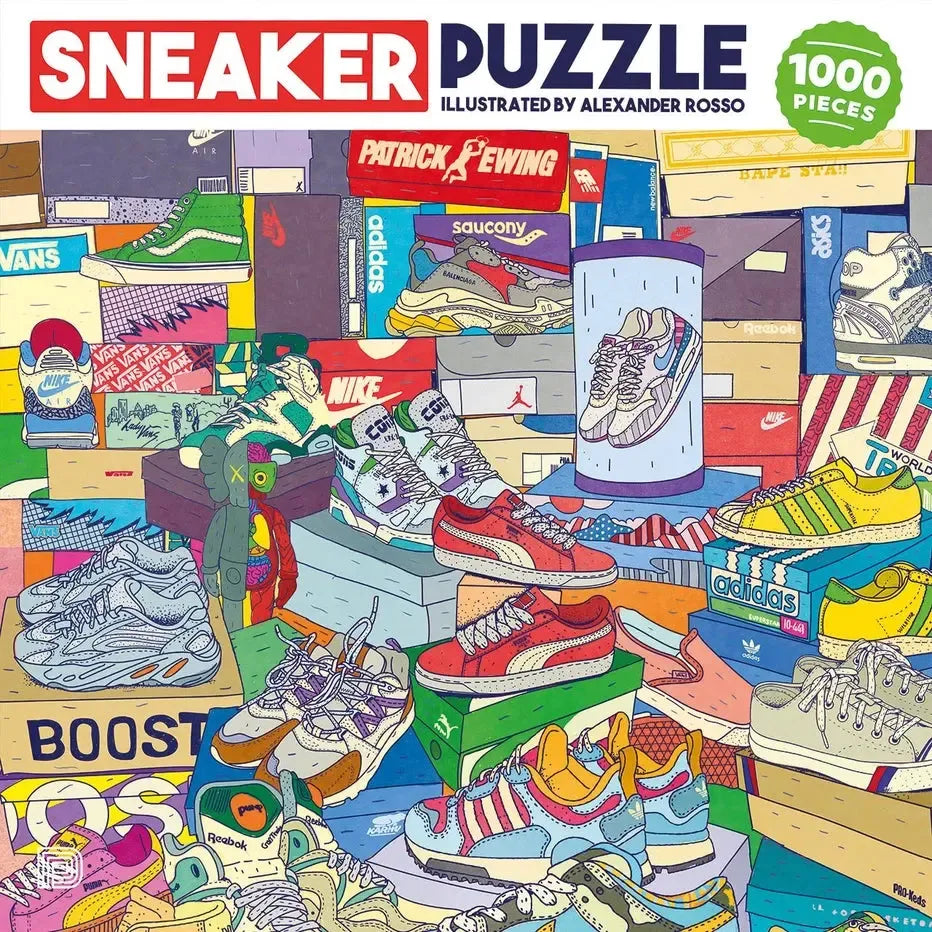 Sneaker 1000 Piece Jigsaw Puzzle Dokument (ONLINE ORDER ONLY)