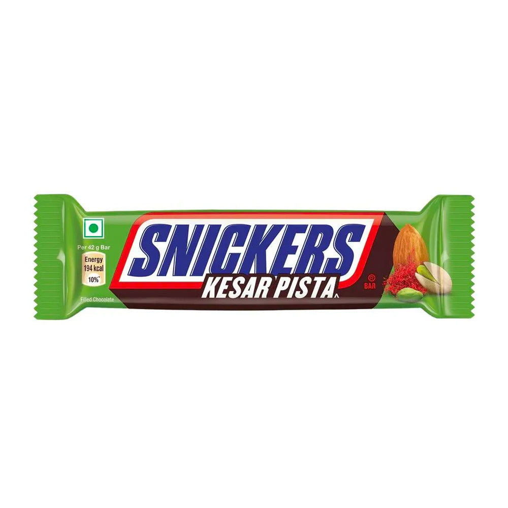 Snickers Kesar Pista (42g) (India) (ONLINE ORDER ONLY)