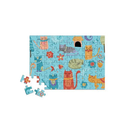 Snoozy Cats 80 Piece Mini Jigsaw Puzzle Micro Puzzles (ONLINE ORDER ONLY)