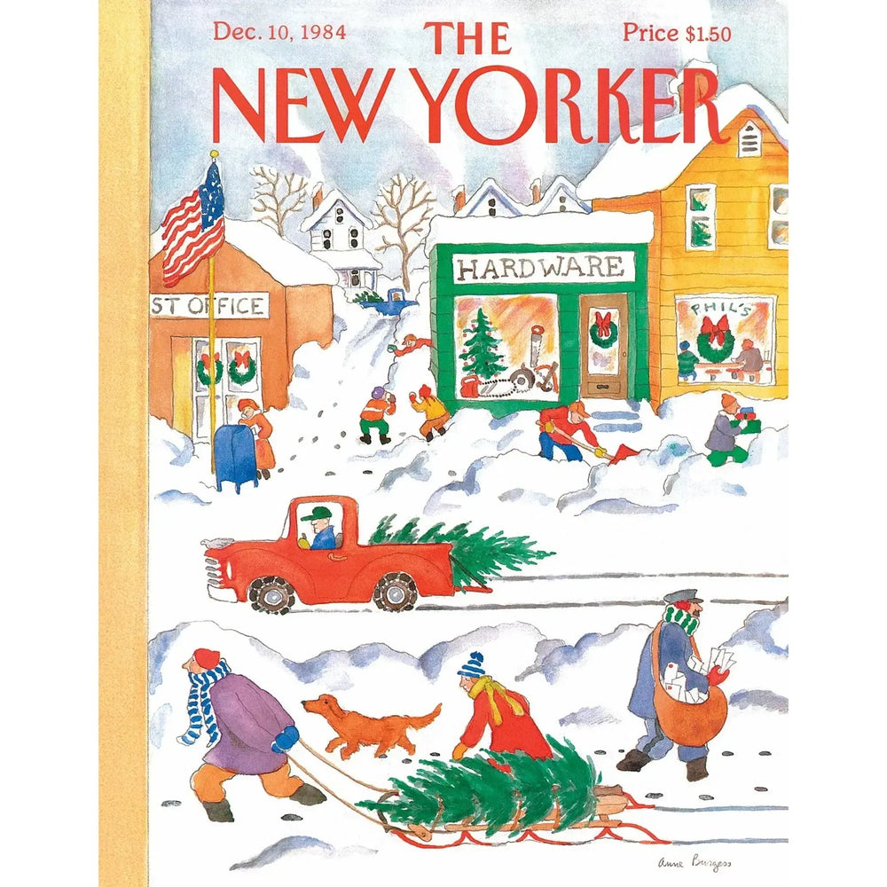 Snow Day The New Yorker 100 Piece Mini Jigsaw Puzzle NYPC (ONLINE ORDER ONLY)