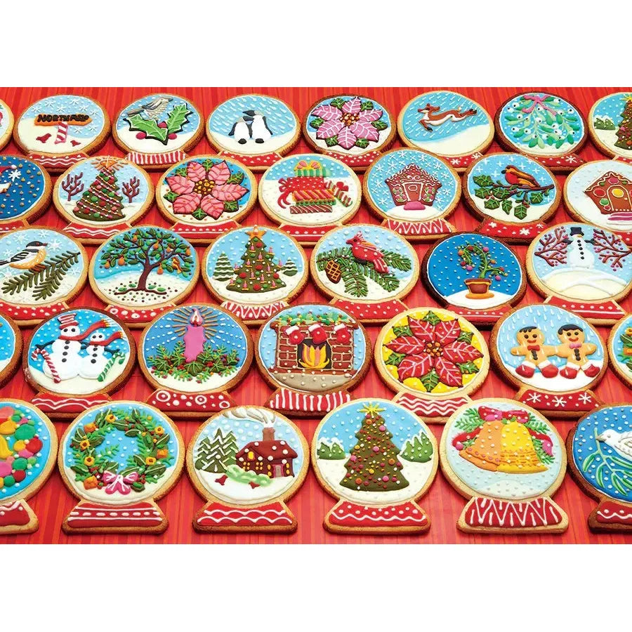 Snow Globe Cookies 1000 Piece Jigsaw Puzzle Cobble Hill (ONLINE ORDER ONLY)
