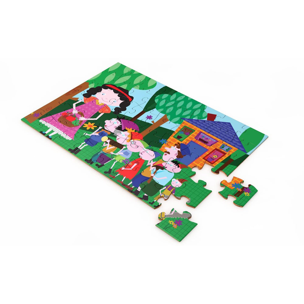 Snow White 48 Piece Jigsaw Puzzle Purple Cow (ONLINE ORDER ONLY)
