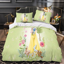 Snow White Bedding Set Pattern Quilt Cover Without Filler (Online Order Only)