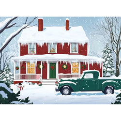 Snowed In, Snuggled Up 1000 Piece Jigsaw Puzzle Snappy (ONLINE ORDER ONLY)