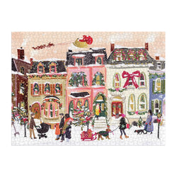 Snowfall on Main Street 1000 Piece Jigsaw Puzzle Galison (ONLINE ORDER ONLY)