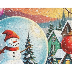 Snowman Snow Globe 1000 Piece Jigsaw Puzzle Springbok (ONLINE ORDER ONLY)