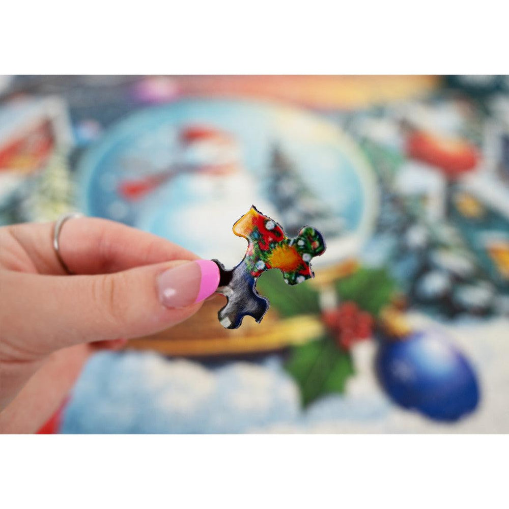 Snowman Snow Globe 1000 Piece Jigsaw Puzzle Springbok (ONLINE ORDER ONLY)