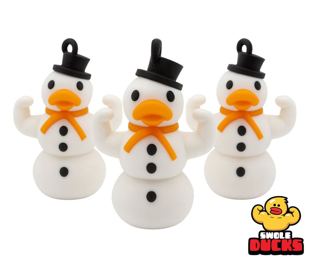 🎄 Swole Duck Holiday Ornament: SwoleMan (ONLINE ORDER ONLY)
