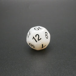 Snowy Owl - 7 Piece DnD Dice Set | Acrylic RPG Gaming Dice (ONLINE ORDER ONLY)