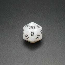 Snowy Owl - 7 Piece DnD Dice Set | Acrylic RPG Gaming Dice (ONLINE ORDER ONLY)