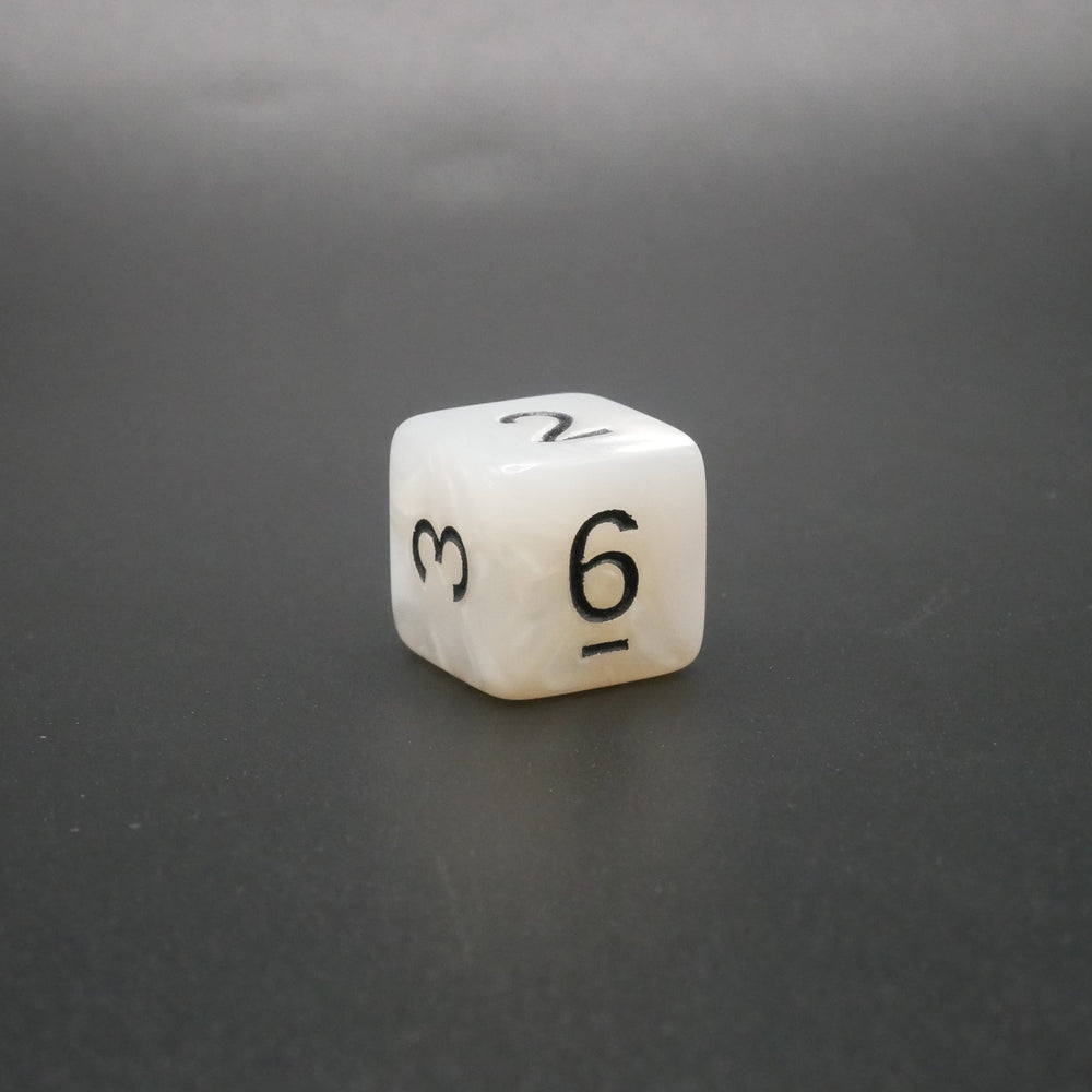 Snowy Owl - 7 Piece DnD Dice Set | Acrylic RPG Gaming Dice (ONLINE ORDER ONLY)