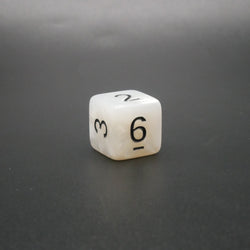 Snowy Owl - 7 Piece DnD Dice Set | Acrylic RPG Gaming Dice (ONLINE ORDER ONLY)