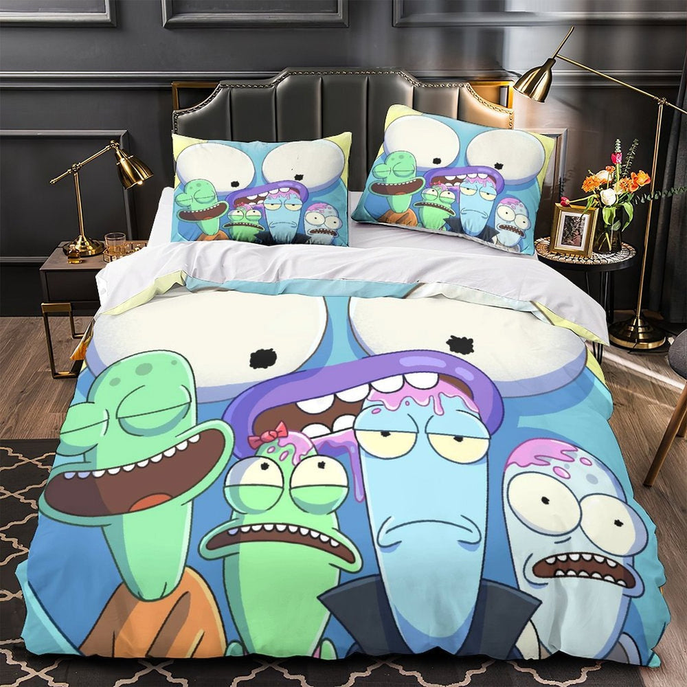 Solar Opposites Duvet Cover Pattern Bedding Set Without Filler (ONLINE ORDER ONLY)