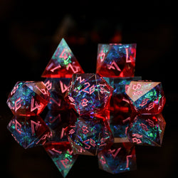Pre-Order|| Sorcerous Burst Sharp-Edged Resin Dice Set
