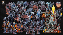 3D Printed Archvillain Games Azael Pit Lord Bust Speak of the Devil Act I 28 32mm D&D (Online Only)