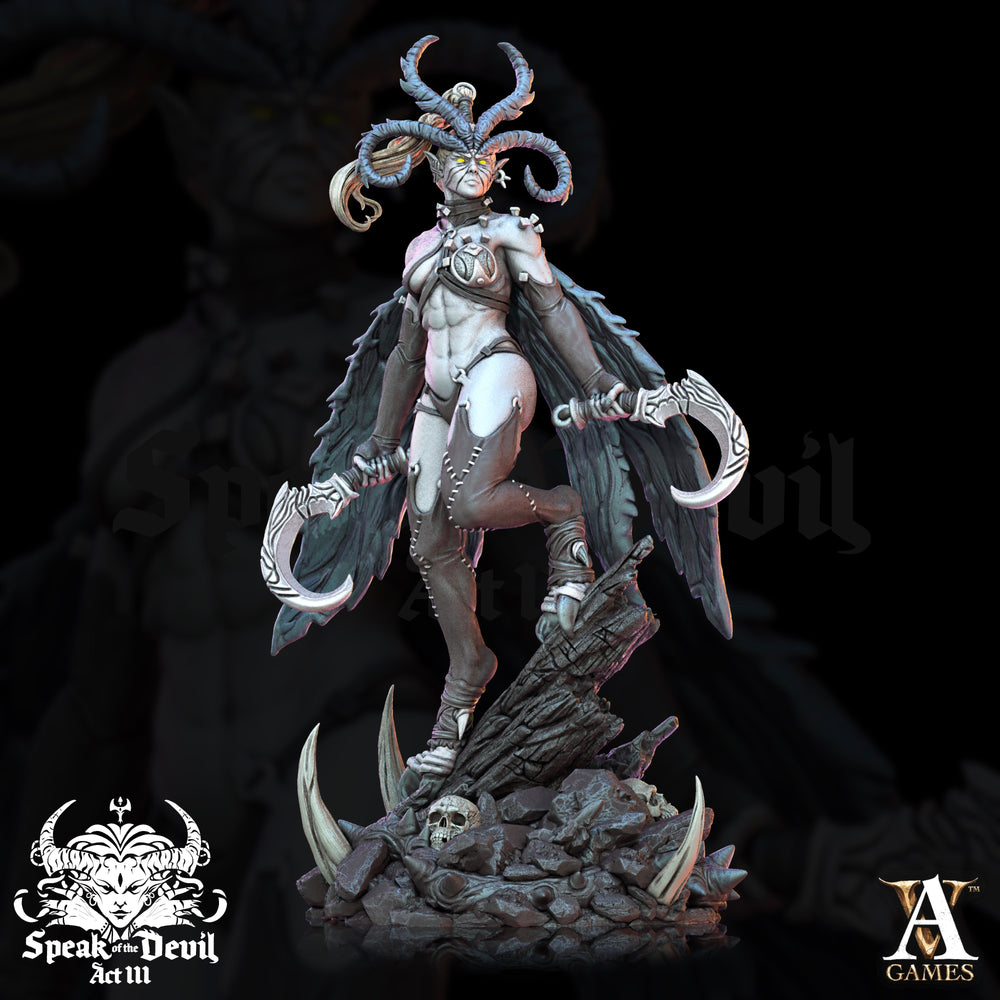 3D Printed Archvillain Games Temptress of Illyravash Set Speak of the Devil Vol. III 28 32mm (Online Only)