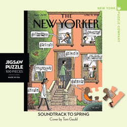 Soundtrack to Spring The New Yorker 100 Piece Mini Jigsaw Puzzle NYPC (ONLINE ORDER ONLY)