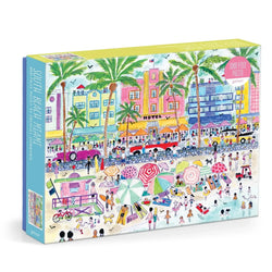 South Beach Miami 1000 Piece Jigsaw Puzzle Galison (ONLINE ORDER ONLY)