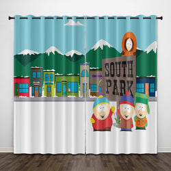 South Park the Stick Of Truth Curtains Pattern Blackout Window Drapes (Online Order Only)
