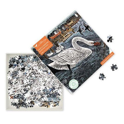 Southwold Swan 1000 Piece Jigsaw Puzzle Flame Tree (ONLINE ORDER ONLY)