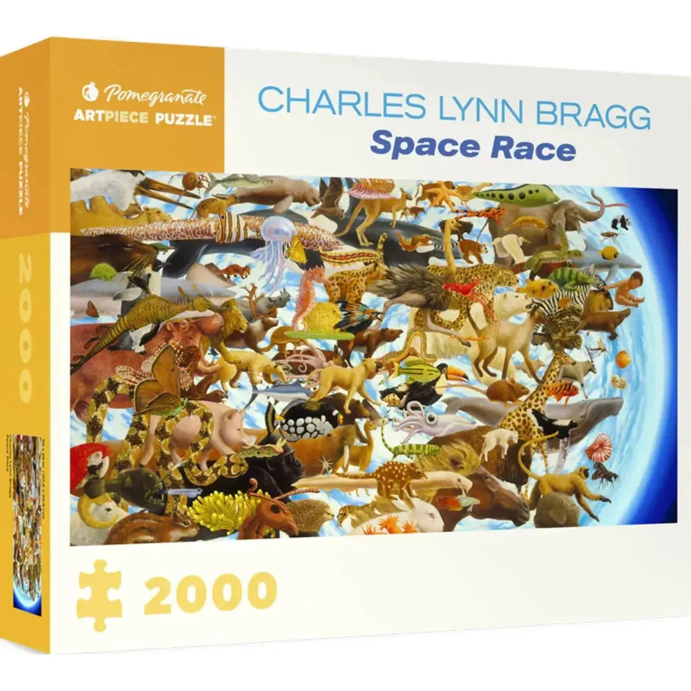 Space Race 2000 Piece Panoramic Jigsaw Puzzle Pomegranate (ONLINE ORDER ONLY)