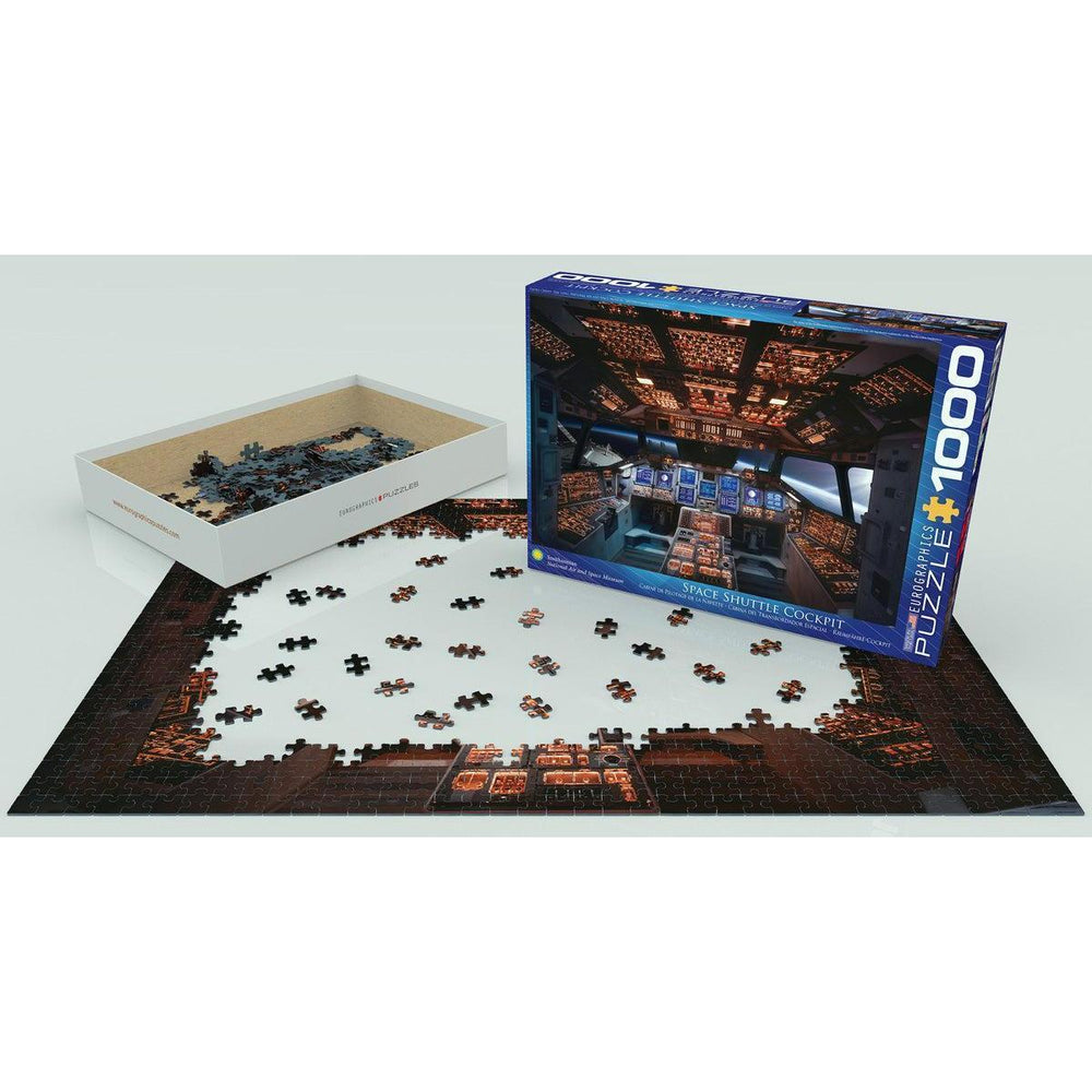 Space Shuttle Cockpit 1000 Piece Jigsaw Puzzle Eurographics (ONLINE ORDER ONLY)