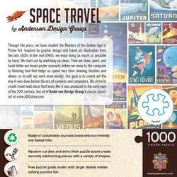 Space Travel by Anderson Design 1000 Piece Jigsaw Puzzle MasterPieces (ONLINE ORDER ONLY)