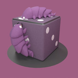 Space Bug Plushie Dice Bag (ONLINE ORDER ONLY)