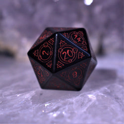 Pre-Order || Spellcaster Obsidian Stone Dice