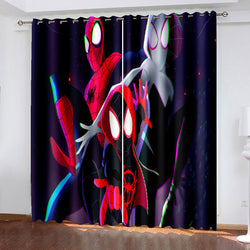 Spider-Man Miles Morales Curtains Blackout Window Drapes (Online Order Only)