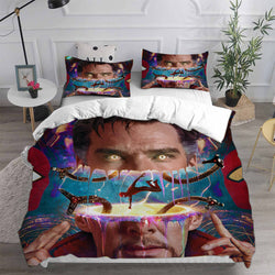 Spider-Man No Way Home Cosplay Bedding Set Quilt Duvet Cover Bed Sets (Online Order Only)