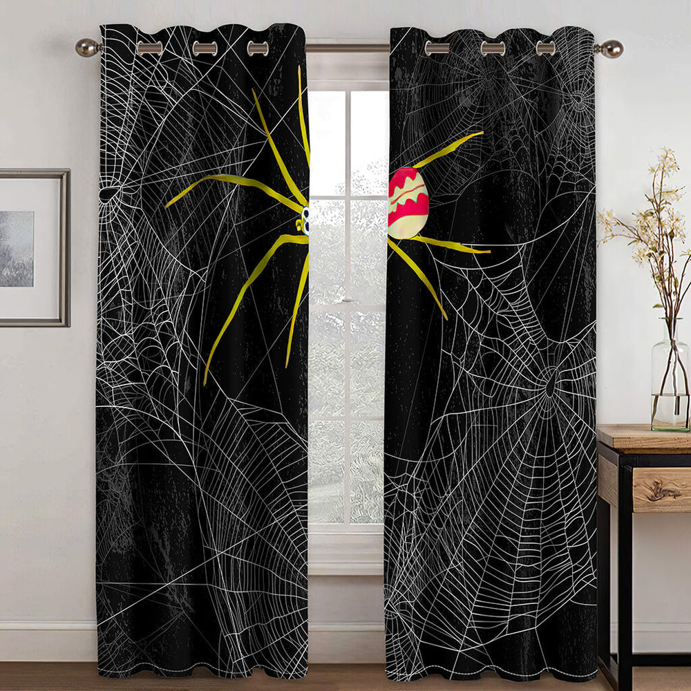 Spider Man Curtains Cosplay Blackout Window Treatments Drapes Room Decor (Online Order Only)