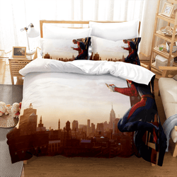 Spiderman Pattern Bedding Set Kids Quilt Cover Without Filler (Online Order Only)